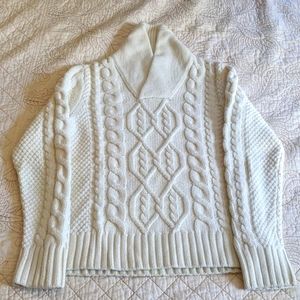 Creme wool sweater